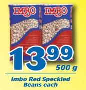 Imbo Red Speckled Beans-500g Each
