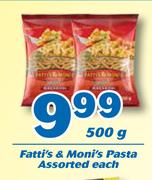Fatti's & Moni's Pasta-500g Each