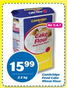Cambridge Food Cake Wheat Flour-2.5kg