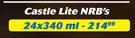 Castle Lite NRBs-24 x 340ml