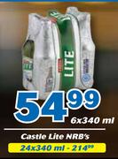 Castle Lite NRBs-24 x 340ml