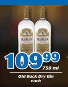 Old Buck Dry Grin-750ml Each