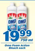Omo Foam Action Bleach-750ml Each