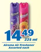 Airoma Air Freshner Assorted-225ml Each