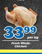 Fresh Whole Chicken-Per kg