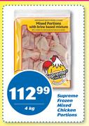 Supreme Frozen Mixed Chicken Portions-4kg