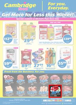 Cambridge Food Mitchells Plain : May Month End (23 May - 4 June 2019), page 1