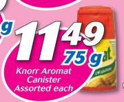 Knorr Aromat Canister Assorted-75g