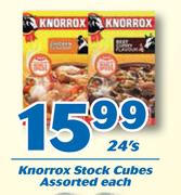 Knorrox Stock Cubes-24's Each