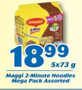Maggi 2 Minute Noodles Mega Pack-5x73g