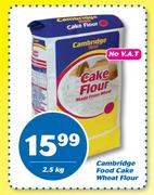 Cambridge Food Cake Wheat Flour-2.5kg