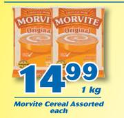 Morvite Cereal-1kg Each