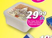 The Cape Town Ice Cream Company Assorted-2L
