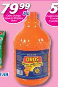 Oros Orange Squash Original Only-5L