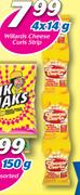 Willards Cheese Curds Strip-4 X 14g