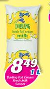 Darling Full Cream  Fresh Milk Sachet-1L