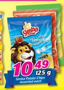 Simba Potato Chips Assorted-125g Each