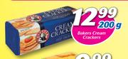 Bakers Cream Crackers-200g