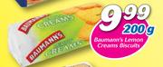 Baumann's Lemon Creams Biscuits-200g
