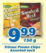 Frimax Potato Chips Assorted-150g Each
