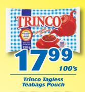 Trinco Tagless Teabags Pouch-100's