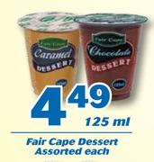Fair Cape Desert Assorted-125ml Each