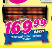Diamond 4-Bar Electric Heater