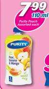 Purity Pouch Assorted-110ml
