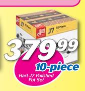 Hart J7 Polished Pot Set-10-Piece
