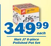Hart J7 6 Piece Polished Pot Set