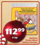 Supreme Frozen Mixed Chicken Portions-4Kg