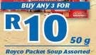 Royco Packet Soup Assorted-3 x 50g