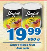 Hugo's Mixed Fruit Jam-900g Each