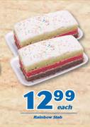 Rainbow Slab-Each
