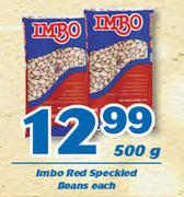 Imbo Red Speckled Beans-500g Each