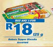 Bakers Topper Biscuits-3X125g