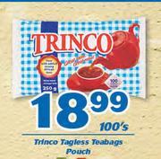 Trinco Tagless Teabags Pouch-100's