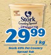 Stork 40% Fat Country Spread Tub-1Kg