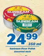 Sunbeam Floor Polish Assorted-350ml Each
