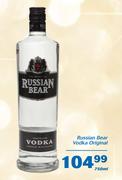 Russian Bear Vodka Original-750ml