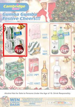 Cambridge Liquor Mitchells Plain : October Month End (24 Oct - 6 Nov 2018), page 1