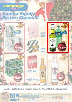 Cambridge Liquor Mitchells Plain : October Month End (24 Oct - 6 Nov 2018), page 1