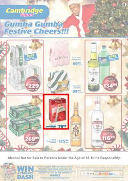Cambridge Liquor Mitchells Plain : October Month End (24 Oct - 6 Nov 2018), page 1