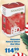 Namaqua Natural Sweet Red Wine-5Ltr