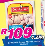 County Fair Frozen Mixed Chicken Portions-4.2Kg