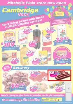 Cambridge Food : Mitchells Plain (7 Nov - 21 Nov 2017), page 1