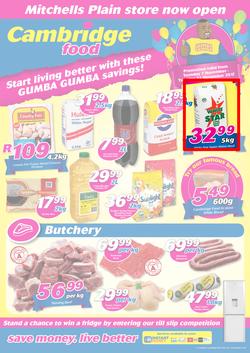Cambridge Food : Mitchells Plain (7 Nov - 21 Nov 2017), page 1