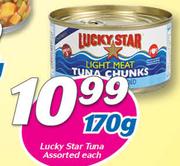 Lucky Star Tuna Assorted-170g