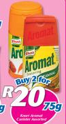 Knorr Aromat Canister Assorted-2x75g