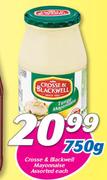 Crosse & Blackwell Mayonnaise Assorted-750g